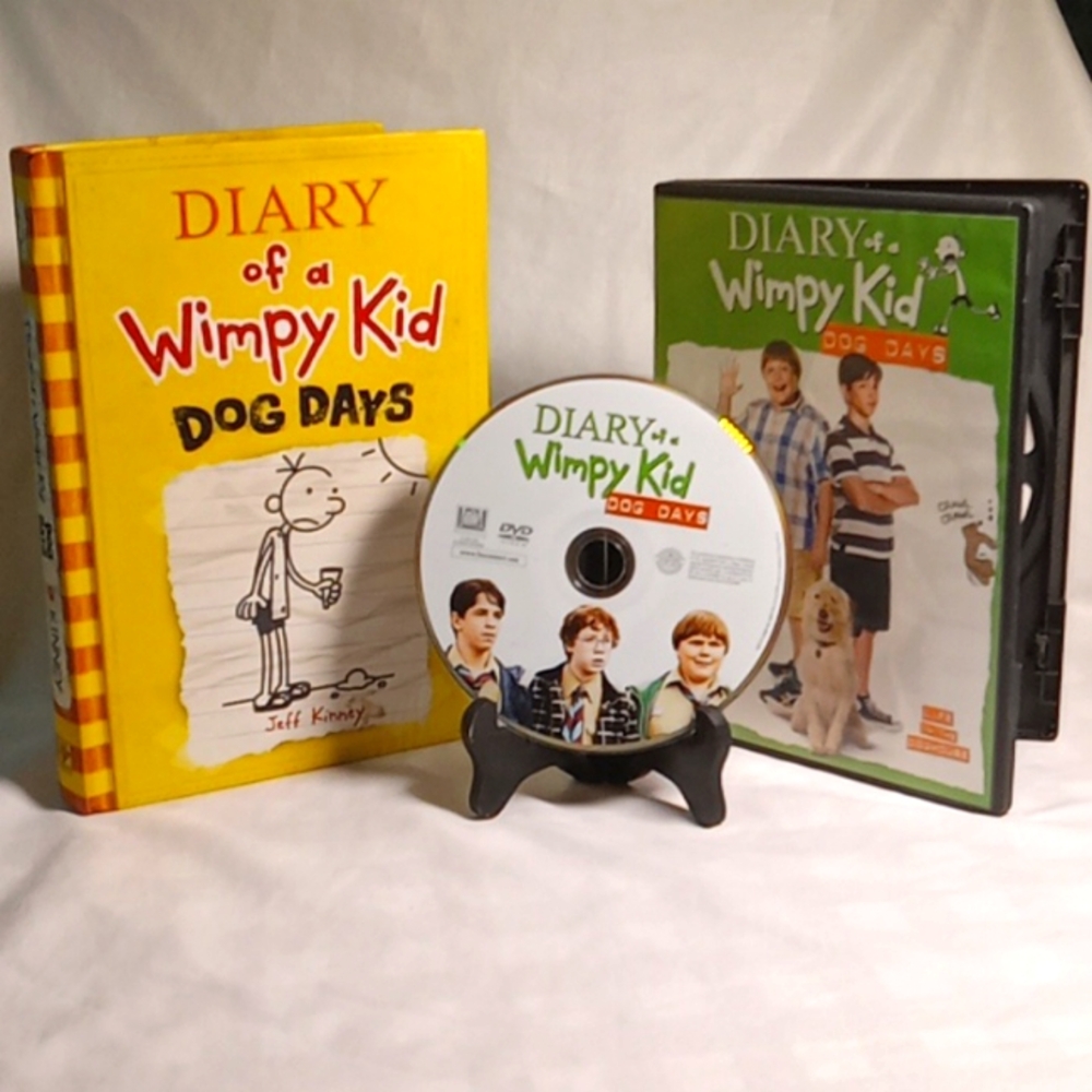 Diary of a Wimpy Kid Book and DVD bundle 2000